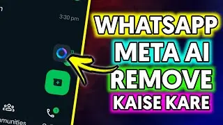 How To Remove Ask Meta Ai From Whatsapp 2024 | Ask Meta Al Anything Whatsapp Se Kaise Hataye
