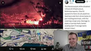Ukraine Wrecked Russia's Port City of Novorossiysk