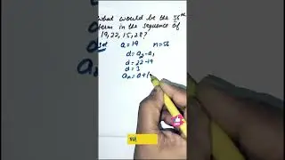 Arithmetic sequence #maths #math #mathstricks #mathstricks #education #exam #exams #examtips