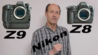 We will see the Nikon Z9 and Z8 cameras Photography course 184