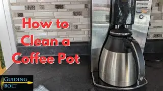 How to Clean a Coffee Pot | Deep Clean a Drip Coffee Pot