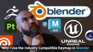 How to Setup Blender's Industry Compatible Keymap for Beginners