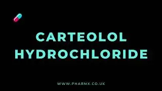 How to pronounce Carteolol hydrochloride