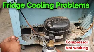 fridge not cooling, Refrigerator not cooling | fridge compressor not start ! Fridge Repairing?