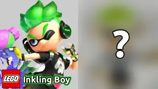Inkling Boy: LEGO Splatoon figure