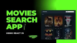 Create Your Movie Search App using React JS | Movie Search App using React JS