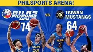 Gilas Pilipinas vs Taiwan Mustang Game Highlights | Gilas Send-off Friendly Game (June 24, 2024)