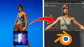 Fortnite PORTING Tutorial (Fortnite To Blender)