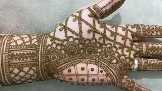 نقش حناء هندي يد حلو عامر Amazing Indian henna design