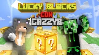 El Creeper de la Suerte!! // LUCKY BLOCK con Grzzy8! :D
