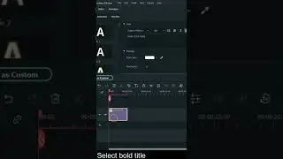 SMOKE Text Reveal Effect in Filmora in 30 Seconds