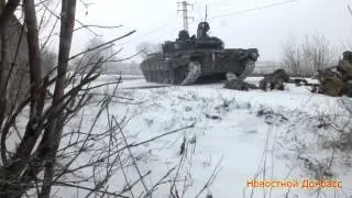 Зачистка промзоны в Дебальцево/Stripping in Debal'tsevo