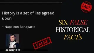 6 false historical facts you must know 😱 #falsehistory