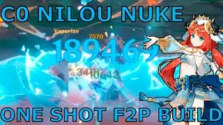 Nilou dps build! C0-R1 | Genshin Impact