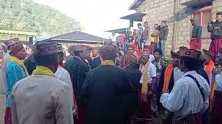Saat meka landang (dari Welo desa Gulung Kec. Satarmese Utara) Memasuki Compang Pata