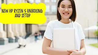 Best Laptop HP Ryzen 5 unboxing and setup