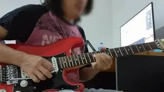 November Rain Guitar Solo with 80's Style