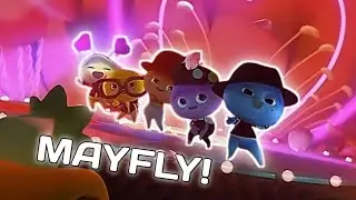 Mayfly Boyband Scenes | Larva Family Clips #larva