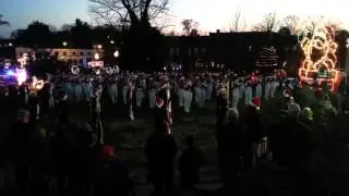 Burke High School Bands Perform at the Downtown Morganton Christmas Parade