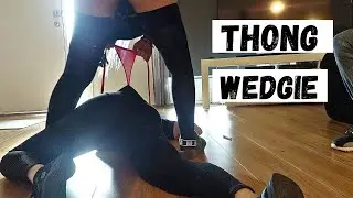 I regret asking for this wedgie 🤣