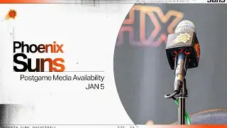 1-5-23 Phoenix Suns Media Availability: Frank Vogel, Devin Booker, and Grayson Allen