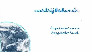 hoge rivieren in laag Nederland