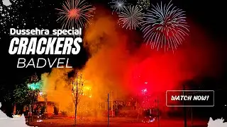 DUSSEHRA Special Crackers / #Badvel #kadapa #urskanna @LAMBU_JAMBU