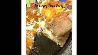 whole wheat flour Pizza/ No Maida/homemade/Tasty pizza at home@Nidhi Gupta