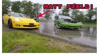 Formula Drift Pro Matt Field Almost hit me!