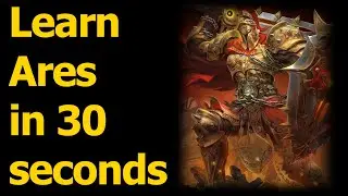 HOW TO PLAY ARES IN 30 SECONDS - Quick Smite God Guide