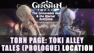 Genshin Impact: Toki Alley Tales Prologue Torn Pages Location