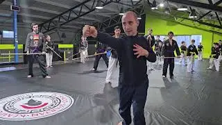 Farkas Tamás kung fu világbajnok hosszúbot szemináriuma