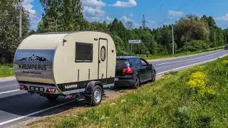 Легкий, доступный дом на колесах до 750 кг «Лось 3.0» от Kemperus