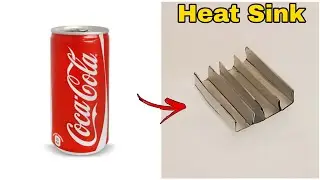 How to make a Heat Sink with Can || 