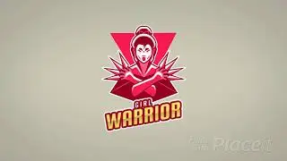 Intro Maker for a Gaming Channel Featuring an Animated Geisha Warrior