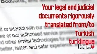 Legal Translations, Notary Approved & Certified, Turkish Legal Translation Services | turklingua.com