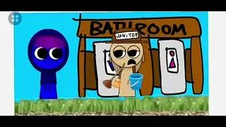 How to that jevin go to bathroom?