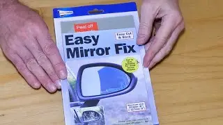 How to fix car wing mirror temporarily with Streetwize Easy Mirror Fix