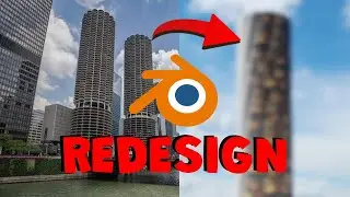 I redesigned An Iconic skyscraper