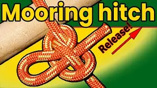 Mooring hitch - Quick release knot