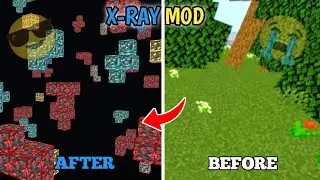 How To Install Xray Mod For PojavLauncher || Minecraft 1.20.1 | MINEORE