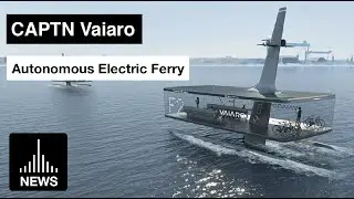 CAPTN Vaiaro is an Autonomous Electric Ferry Concept for Kiel Fjord in Germany