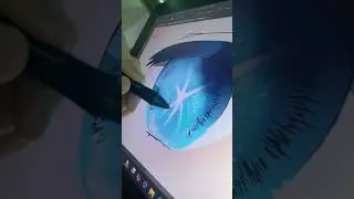 Oshi no Ko/Criação de Ilustração - olho iluminado