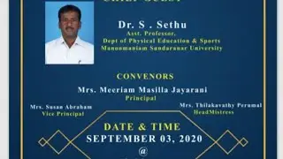 Investiture Ceremony 2020-21 - St. Mary's Girls HSS, Perambur, Chennai