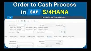 Order to Cash Process in SAP S/4HANA