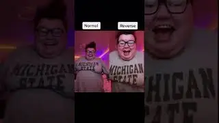 💥 NORMAL and REVERSE😂🤣 | FUNNY VIDEOS | Tik Tok #Shorts