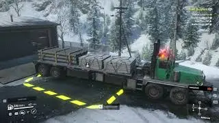 SnowRunner (No Commentary) Town Supplies, WS TwinSteer