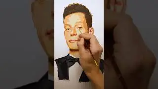 Рисуем Юрия Дудя (Drawing Yuri Dud) #shorts