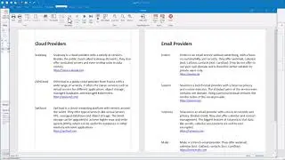 Master detail mail merge with details as table rows