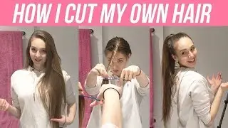 How I cut my extra long fine/thin hair at home